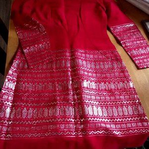 Late 60's hand sewn formal dress